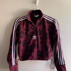 Adidas Burgundy Pullover